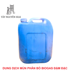 DUNG DỊCH MÙN PHÂN BÒ BIOGAS ĐẬM ĐẶC CÓ BỔ SUNG VI SINH