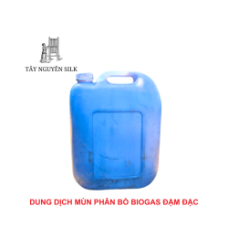 DUNG DỊCH MÙN PHÂN BÒ BIOGAS ĐẬM ĐẶC CÓ BỔ SUNG VI SINH