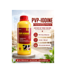 PVP-IODINE – DUNG DỊCH SÁT TRÙNG NHÀ TẰM, DỤNG CỤ SAU MỖI LỨA NUÔI
