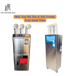 MÁY TẠO ĐỘ ẨM VÀ KHỬ TRÙNG NHÀ NUÔI TẰM