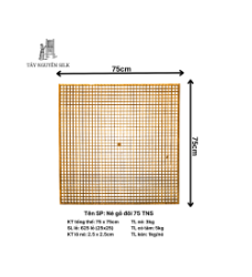 NÉ GỖ ĐÔI 75 TNS - GỖ BẠCH ĐÀN ĐỎ