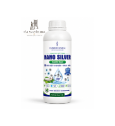 NANO SILVER 500PPM - DUNG DỊCH SÁT TRÙNG KHI ĐANG NUÔI TẰM