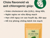 TRÀ LÁ DÂU TẰM TÂY NGUYÊN SILK HỖ TRỢ GIẢM MỠ MÁU VÀ TỐT CHO TIM MẠCH