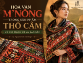 HOA VĂN M’NÔNG TRONG SẢN PHẨM THỔ CẨM: VẺ ĐẸP MẠNH MẼ VÀ BẢN SẮC