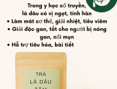 TRÀ LÁ DÂU CÓ GIÚP THANH NHIỆT KHÔNG?