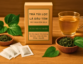 TRÀ LÁ DÂU TẰM TÂY NGUYÊN SILK HỖ TRỢ THƯ GIÃN, AN THẦN NHẸ